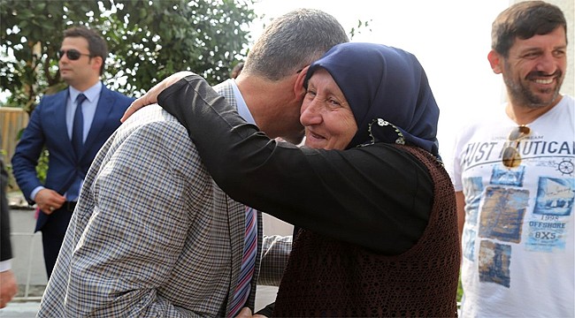 Rize'de Şehit Ailelerine Bayram Ziyareti