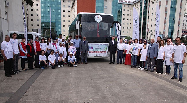 Rizeli öğrenciler kültür gezisine uğurlandı