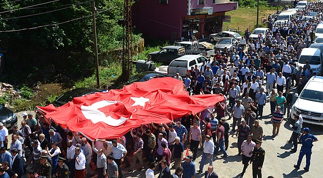 Şehit Piyade Er Şevki Eren Yatkın son yolculuğuna uğurlandı