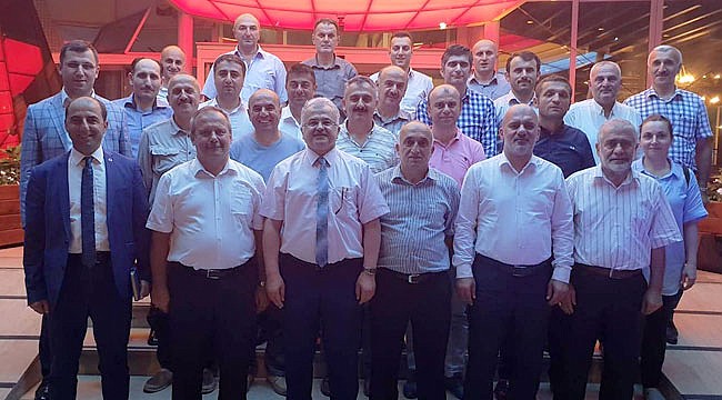 Rize Belediyesi birim müdürleri toplandı