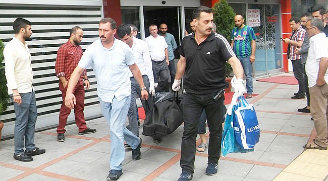 Rize'de otel odasında intihar