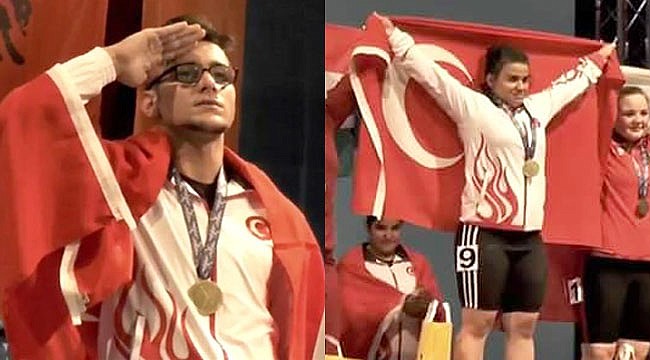 Rizeli Halterciler Avrupa Şampiyonu oldu