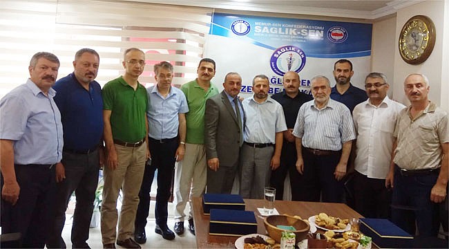 Sağlık-Sen Rize Şubesi'nin yeni hizmet binası açıldı