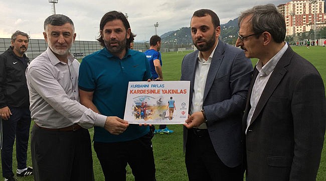 Çaykur Rizespor’dan Kurban Kampanyasına destek