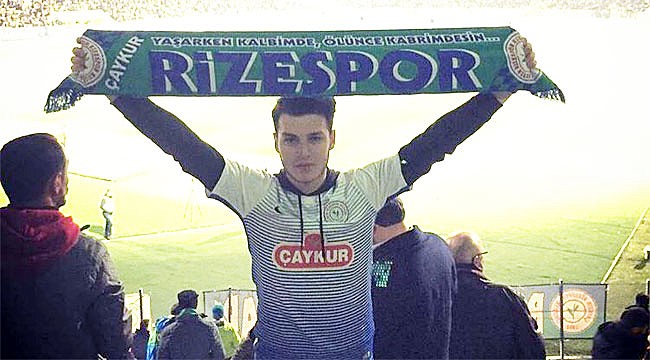 Çaykur Rizespor taraftarlarını yasa boğan ölüm