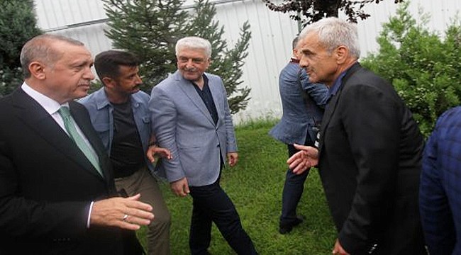 Cumhurbaşkanı Erdoğan Rize'den ayrıldı