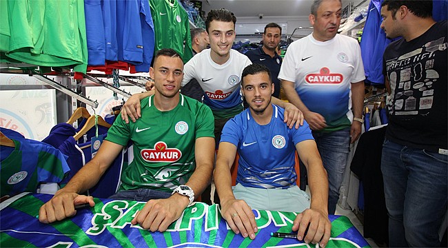 Mustafa Saymak ve Jaroslaw Jach taraftarla buluştu