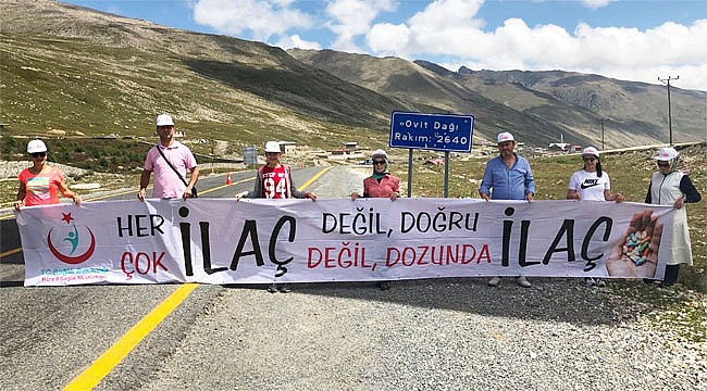 Ovit Dağı'nda Akılcı İlaç Kullanımına dikkat çekildi