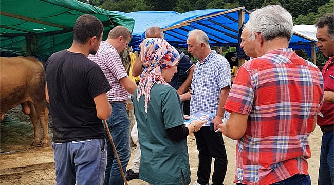 Rize'de kurban bayramı öncesinde bilgilendirme