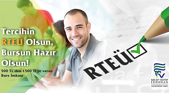 RTEÜ Geliştirme Vakfı'ndan Başarı Bursu fırsatı