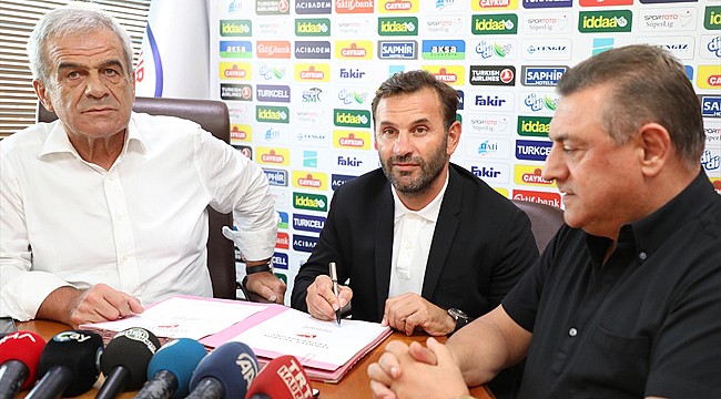 Çaykur Rizespor'da Okan Buruk dönemi başladı