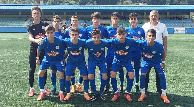 Çaykur Rizespor U15 namağlup yola devam