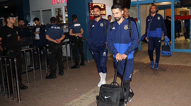 Fenerbahçe kafilesi Rize'ye geldi