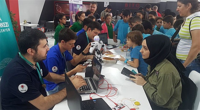 'KodlaRize' ekibi Teknofest İstanbul Festivalinde