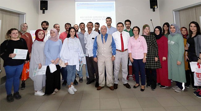 Rize'de Sağlık Personeline 'Kadına Şiddet' Eğitimi