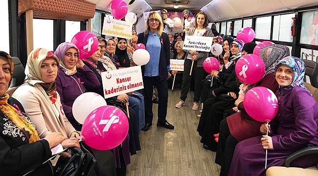 Rize'de ücretsiz kanser taraması devam ediyor