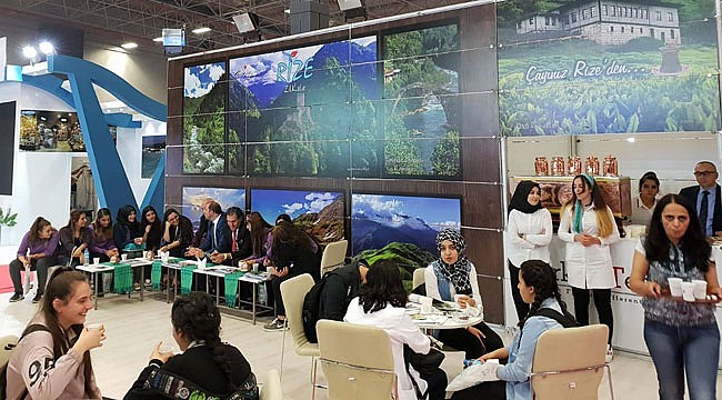 Rize, Van'daki Turizm ve Seyahat Fuarında tanıtılıyor