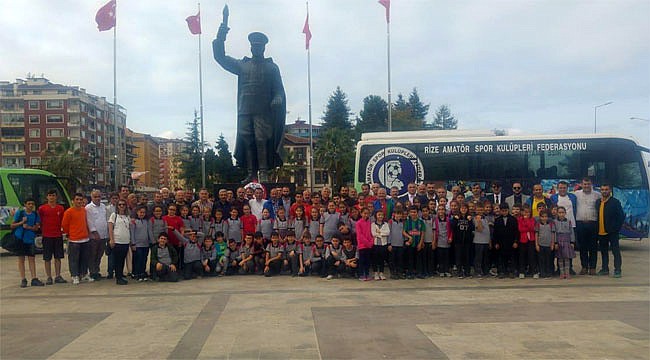 Amatör Spor Haftası Rize'de ilk kez kutlandı