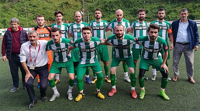 Çamlıhemşin Belediyespor'dan 10 gollü galibiyet