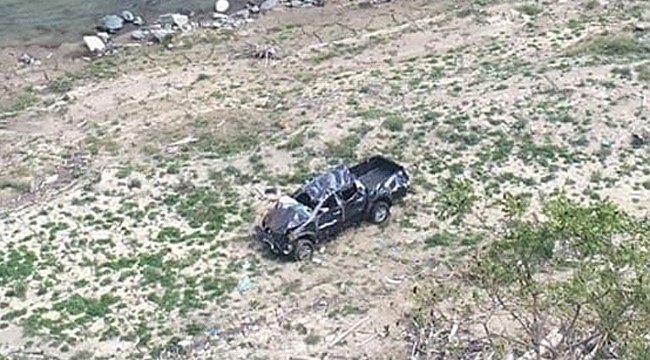 Otomobil şarampole yuvarlandı: 2 ölü, 1 yaralı