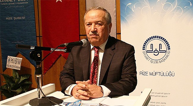 Rize'de 'Camiler ve Din Görevlileri Haftası' Konferansı