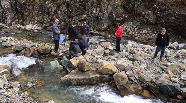 Hayvanlarını otlatırken dereye düşen kadın öldü
