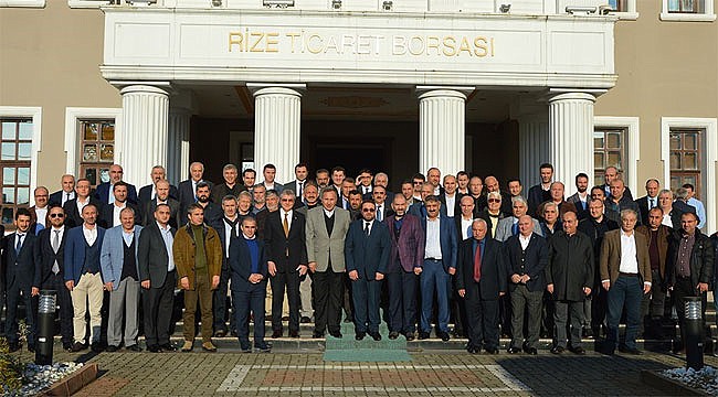 Kardeş Borsalar Rize'de buluştu