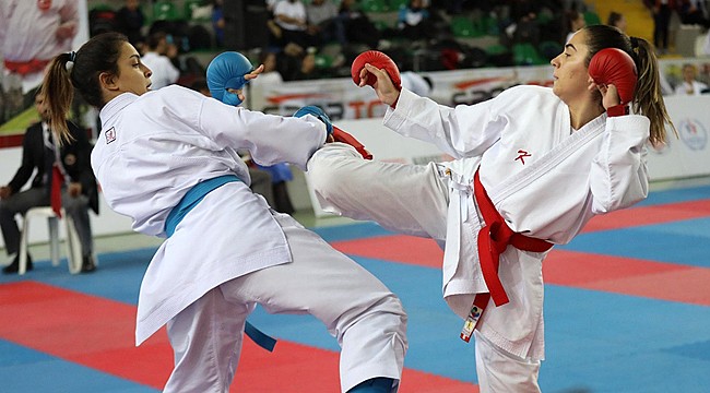 Rize'de düzenlenen Karate Milli Takım Seçmeleri sona erdi