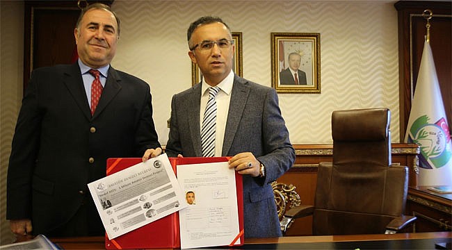 Vali Çeber 'Amatör Denizcilik Belgesi’ için başvurdu