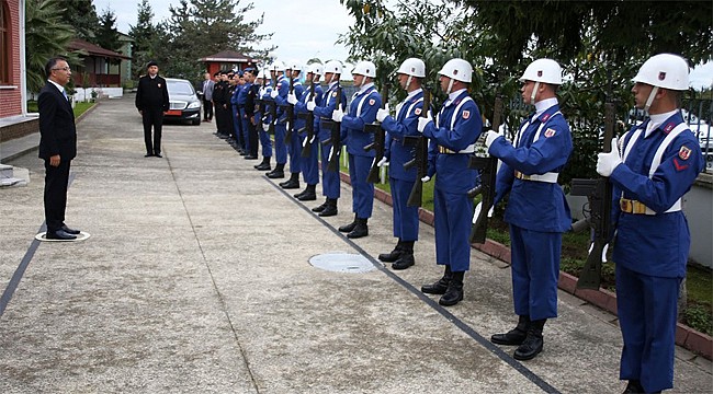 Vali Çeber Jandarmadan brifing aldı