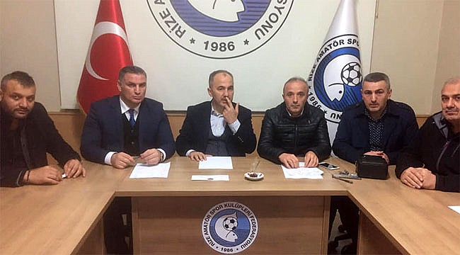 ASKF Rize'de ilk devre değerlendirmesi yapıldı