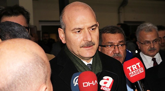 Bakan Soylu Emniyet'teki silahlı saldırı nedeniyle Rize'ye geldi