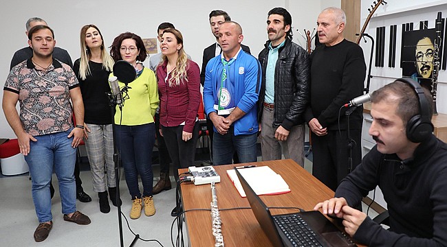 Çayeli için hem çaldılar, hem söylediler