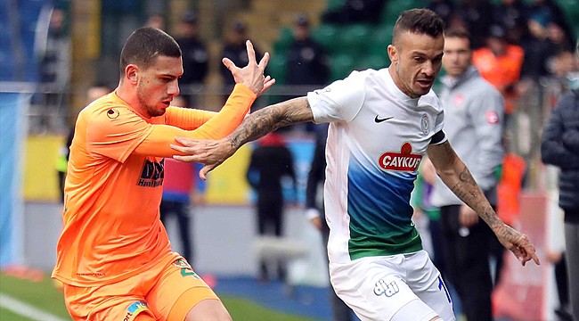 Çaykur Rizespor beraberlik talimlerini sürdürüyor