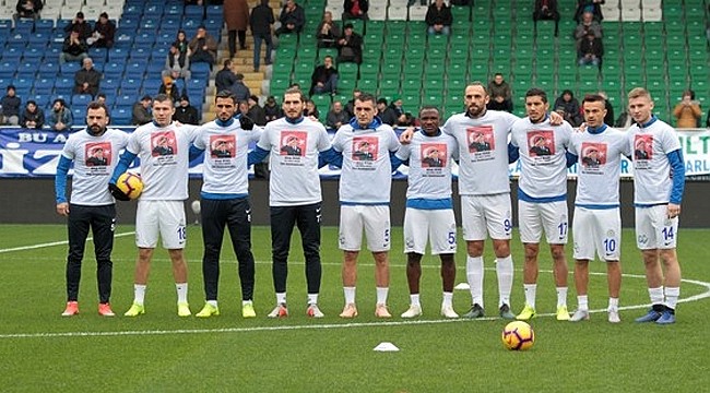 Çaykur Rizespor, Şehit Altuğ Verdi'yi unutmadı