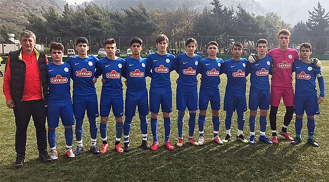 Çaykur Rizespor U15'den tek golle 3 puan