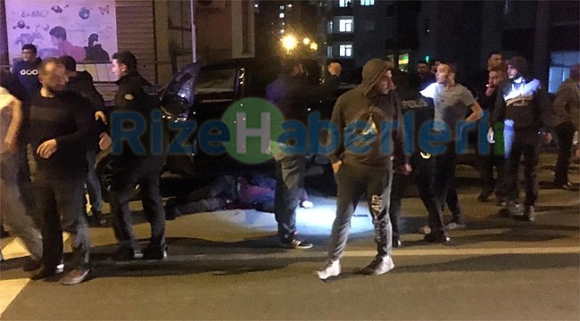 Rize'de silahlı saldırı: 1 ağır yaralı