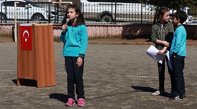 Güneysu'da Minik Öğrencilerden anlamlı etkinlik