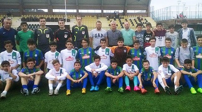 Rize'de U14 Milli Takım karması seçildi