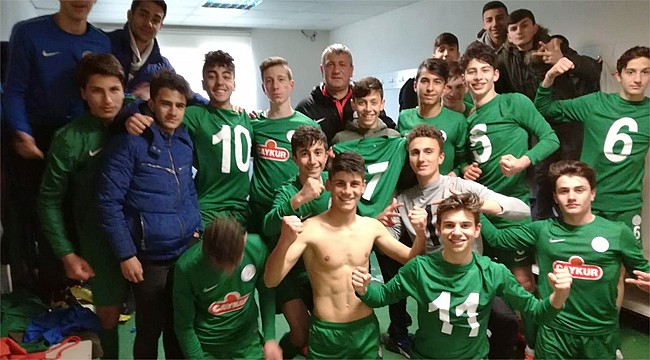 Çaykur Rizespor U15'den 2 avans 4'te biter