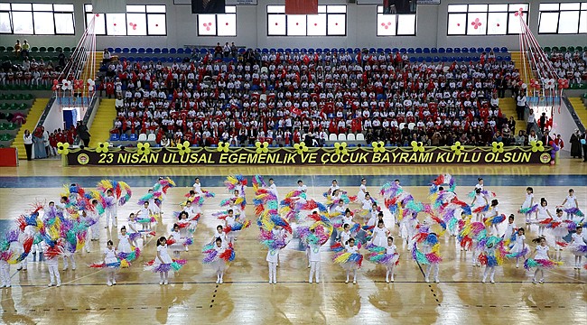 Rize'de 23 Nisan coşkusu