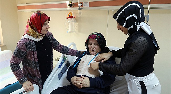 Rize'de yatan hastanın kalbinden 24 cm tümör çıktı