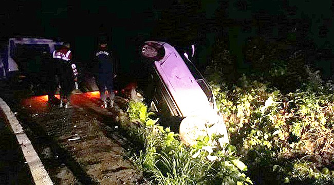 Ayder Yaylası yolunda kaza: 1 ölü, 2 yaralı