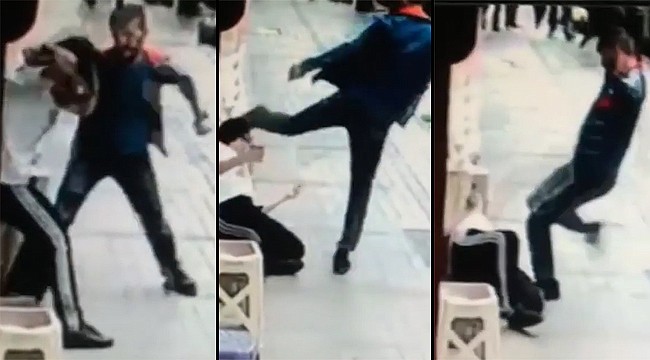 Rize'de genç kıza tekme tokat saldırı