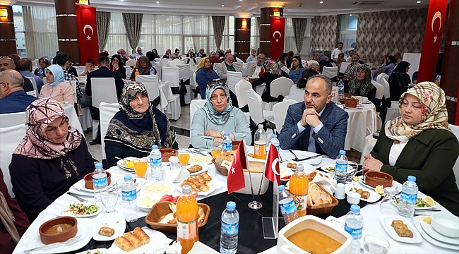 Rize'de şehit aileleri ve gaziler onuruna yemek verildi