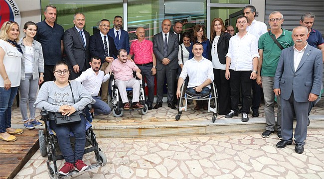 Rize Engelsiz Yaşam Derneği yeni yerinde