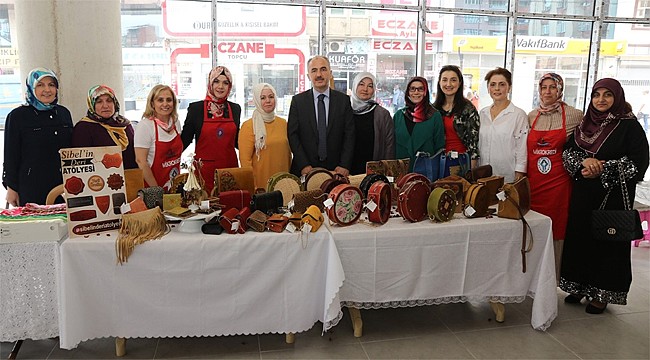 Rizeli kadınların El Emeği Göz Nuru Çarşısı açıldı