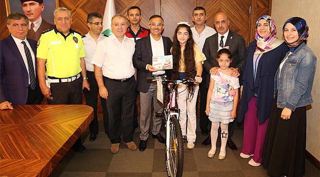 Rizeli Nazende Balta'nın ödülü İçişleri Bakanlığı'ndan