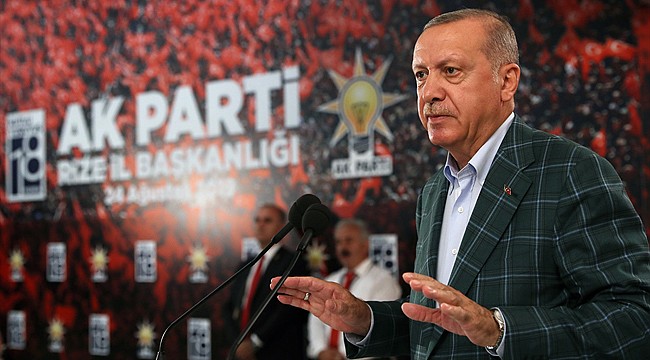 Cumhurbaşkanı Erdoğan: 'Rize bizi yalnız bırakmadı'
