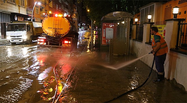 Rize'de metrekareye 100 kilo yağmur düştü